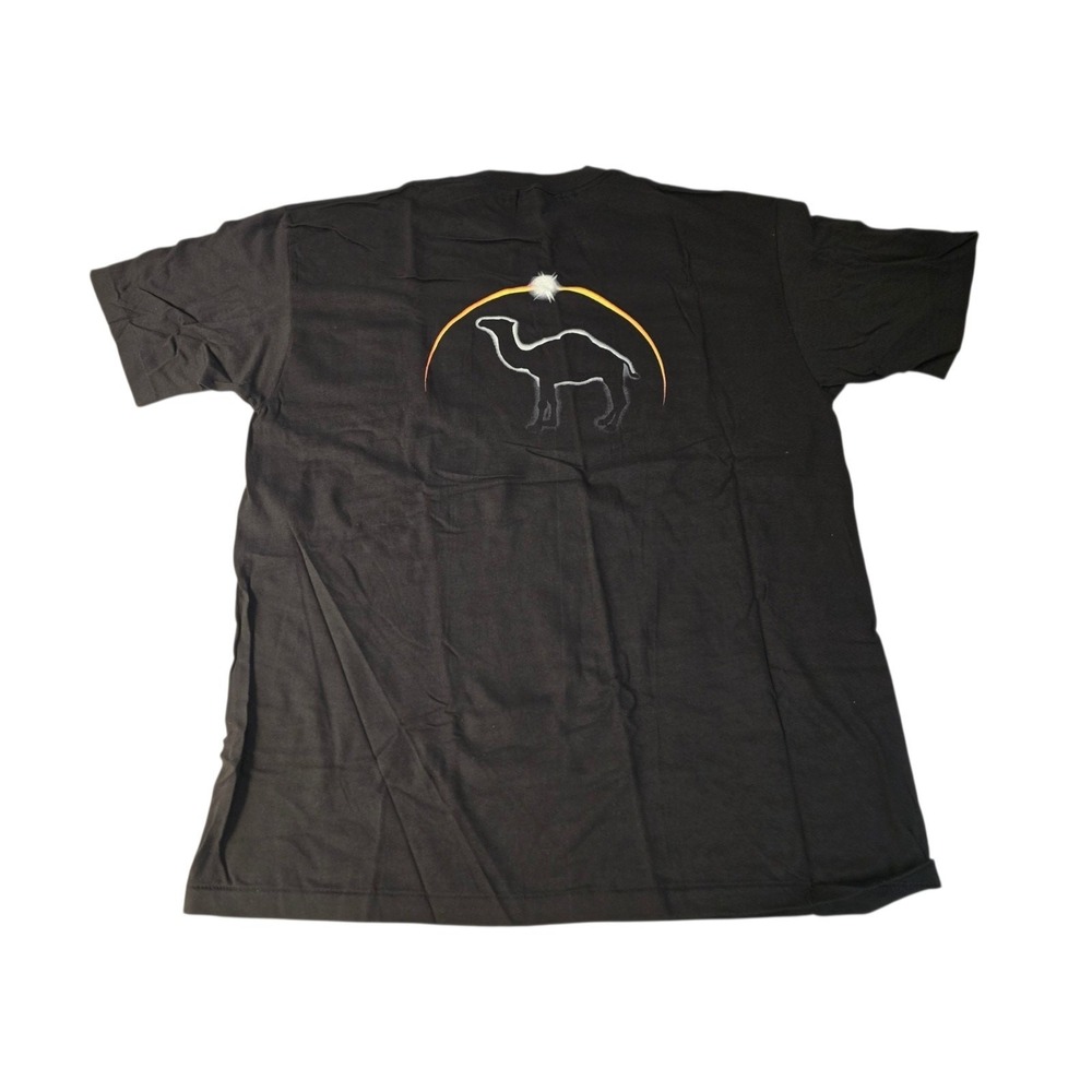 Vintage 1990s Camel Cigarettes Promo Graphic Pocket T Shirt XL Black Made In USA